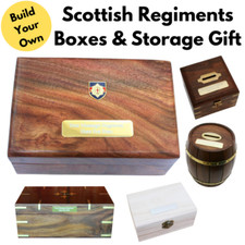 Scottish Regiments Wooden