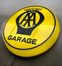 AA GARAGE illuminated wall sign led light box Pub sign man cave home decor