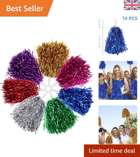 Colorful 14pcs cheerleader - colorful,