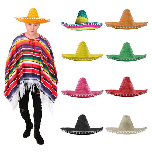 Mexican poncho fancy dress - mexican,