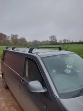 Vw Volkswagen T5 Roof Bars Genuine x3