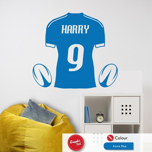 Personalised rugby shirt - rugby,