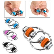 1/3x Spinner Flippy Bike Chain Fidget Toy Stress Relief Sensory Autism Anxiety