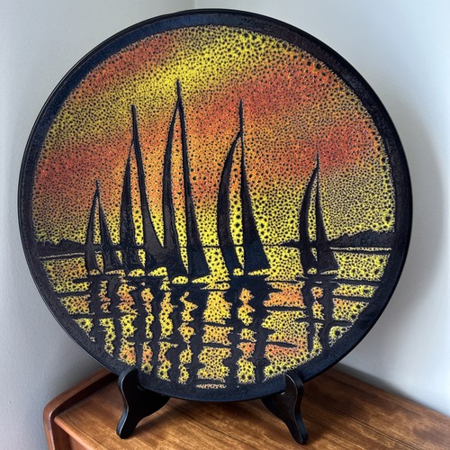 Vintage poole pottery sailboat - vintage,