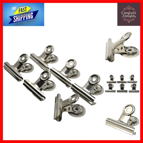 Strong magnetic bulldog clips - bulldog,