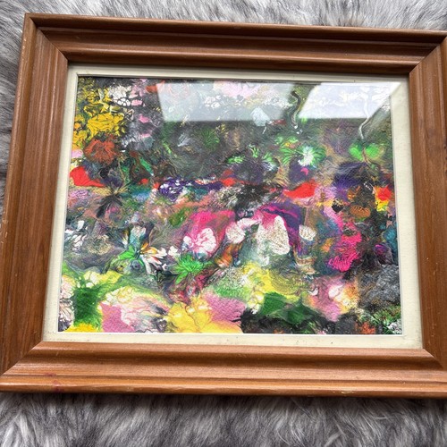 Smaller abstract painting oil - abstract,