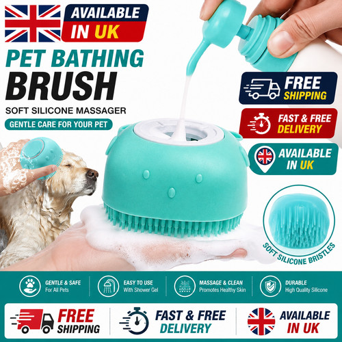 Pet bathing brush soft - pet,