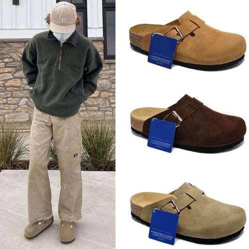 Birkenstock taupe suede - taupe,