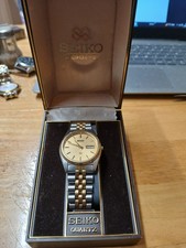 Vintage Seiko Quartz Men's  Watch used