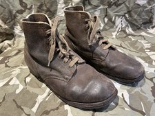 Pair Of Repro US Army Roughout Boots From Saving Private Ryan SPR UK Size 9.5 GI
