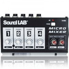 SoundLAB 4 channel mono mixer