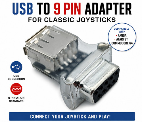 Usb pin joystick adapter - to,