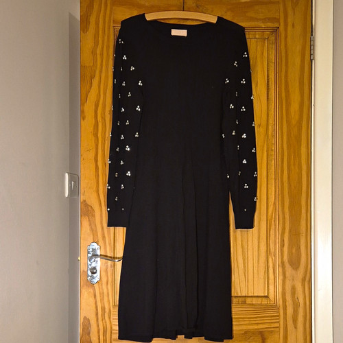 Lipsy black beaded - lipsy, a-line