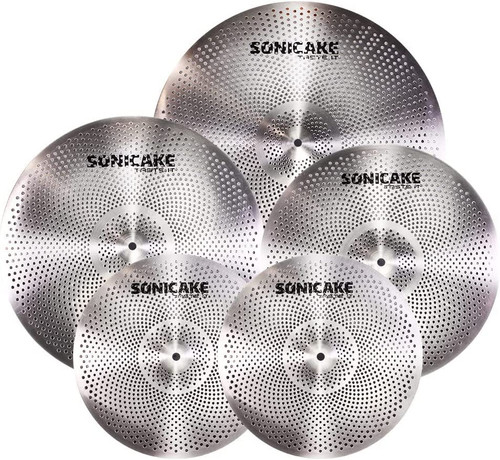 Low volume cymbal pack quiet - low,