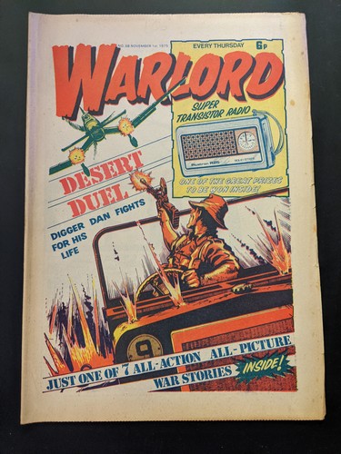 Warlord comic november - comic,