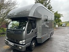 ISUZU NPR 7.5 T  HORSE BOX  £29995  NO VAT FERNDOWN COMMERCIALS 01202 877345