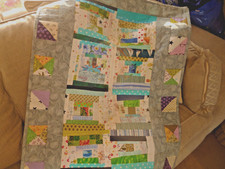Handmade Vintage Patchwork Cot