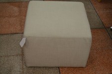 Natuzzi Footstool Square Linen