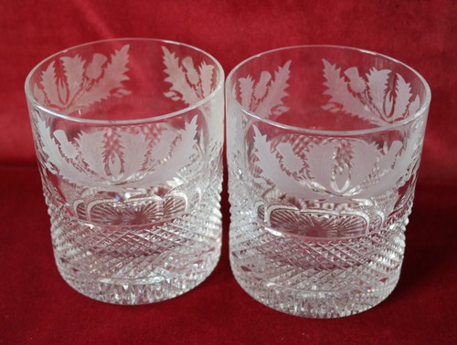 Edinburgh crystal thistle - edinburgh,