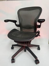 Herman Miller Aeron Size  B  khaki mesh (rear tilt, roller arms)
