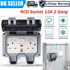 UK OUTDOOR SOCKET WEATHERPROOF
