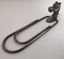 Vintage 6 Inch White Metal