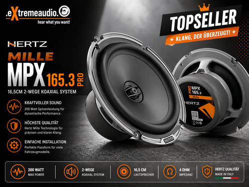 Hertz mille mpx 165 pro - mille,