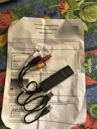 Usb video capture card easy - card,