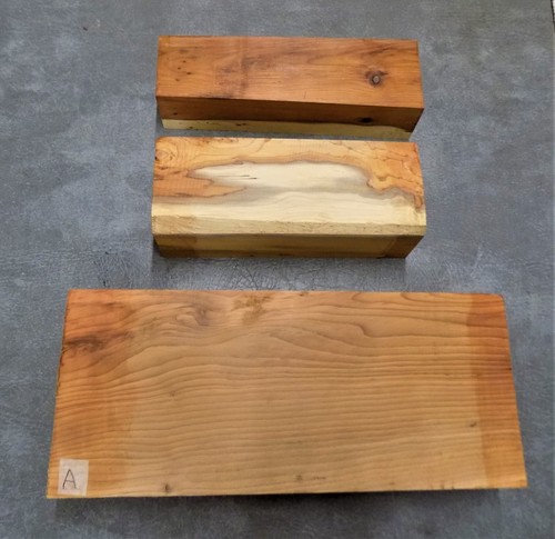Woodturning yew block - x,