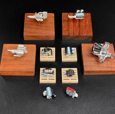 Diorama 1/64  Turbo Engine Model Car Tuning Wheel  Parts Tool Model Scene