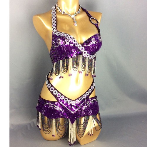Belly dance costume outfit set - costume,