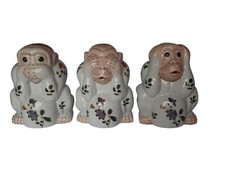 Three Wise Monkeys Ceramic
