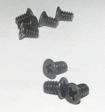 8 UNC 6-32 Black Nickel screws