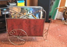 Vintage Mid Century Wire Vinyl