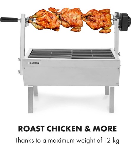Klarstein 1 rotisserie - 2-in-1,
