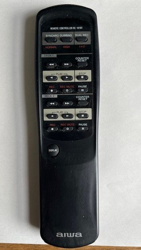 Original aiwa w101 - aiwa, remote