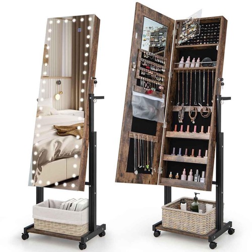 Standing jewelry cabinet - standing,