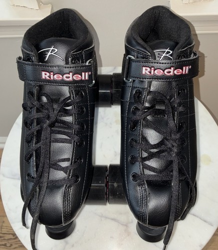 Riedell roller skates black - skates,