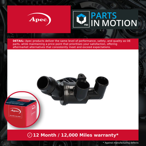 Coolant thermostat fits audi - thermostat,