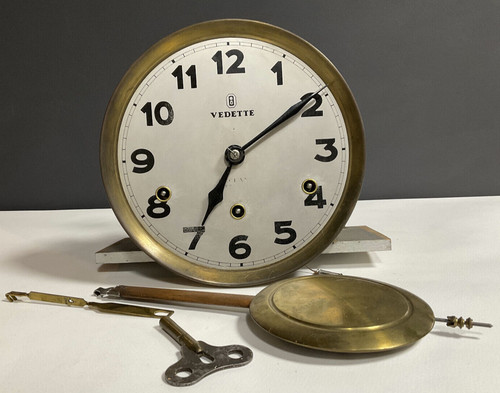 French vedette wall clock - clock, for