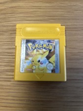 POKEMON YELLOW GAME BOY COLOR