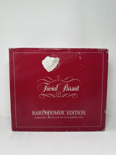 Trivial pursuit baby boomer - pursuit,