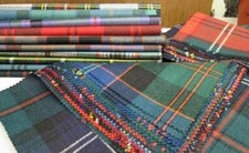 Tartan Patchwork 100% Wool