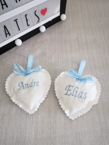 Pram charm personalised heart - personalised,,
