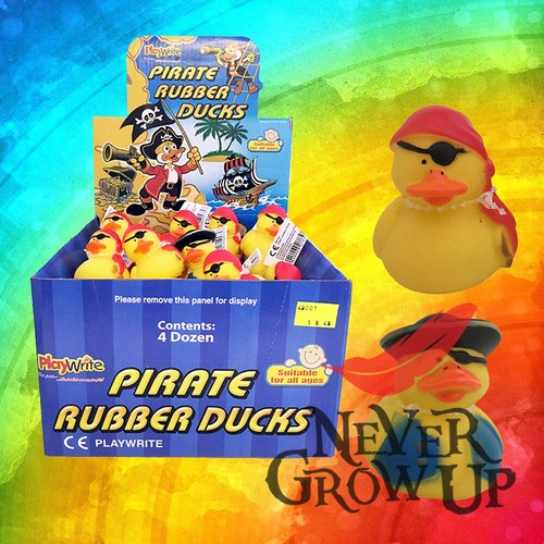 Pirate ducks designs yellow - 3,