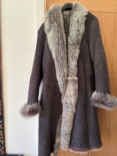 City sheepskin coat - sheepskin,