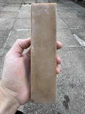 Vintage Butterscotch Arkansas Oilstone / Sharpening Stone