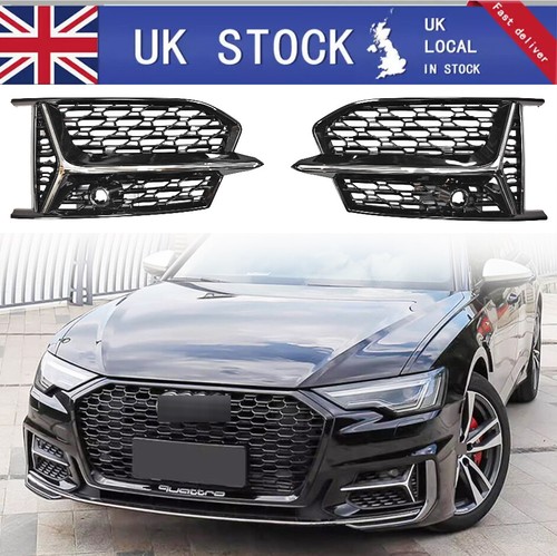 Pair front fog - pair, grill