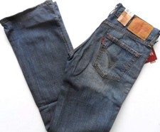 Levi 557 Jeans Sizes: 26" - 32"  Zip Fly Straight Leg Eve Square Cut Distressed