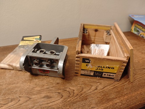 Wooden dowelling jig x190 - wooden,